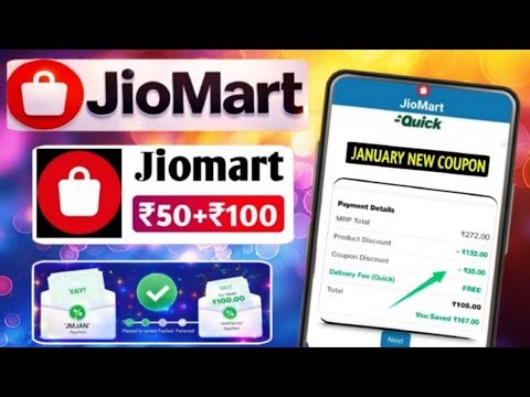 Jiomart Coupon Code today | jiomart coupon code | jiomart coupon today l Jiomart offer