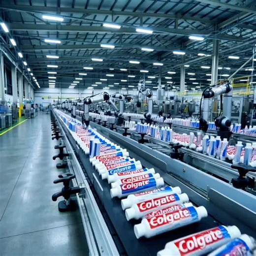 Inside How Colgate Toothpaste Is Made in a Mega Factory #Colgate #Toothpaste #Manufacturing #Factory #HowItsMade