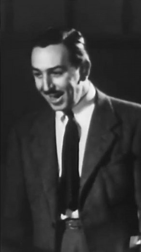 Walt Disney Voicing Mickey Mouse in 1940 - RARE Video! #shorts