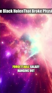 The Black Hole That Broke Physics