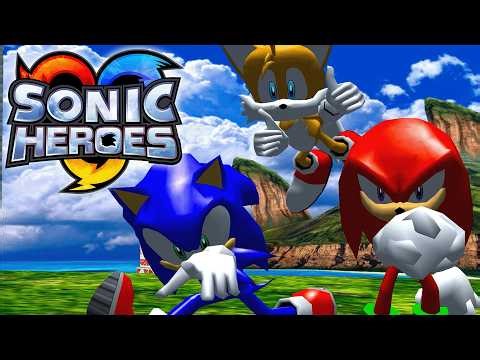 Sonic Heroes - Team Sonic - FULL PLAYTHROUGH [4K 60 FPS, No Commentary]
