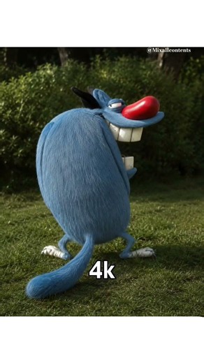 240p vs 4k Cartoons in real life 😂