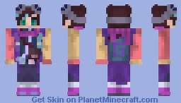 Turn Back Time - Karl Jacobs Minecraft Skin