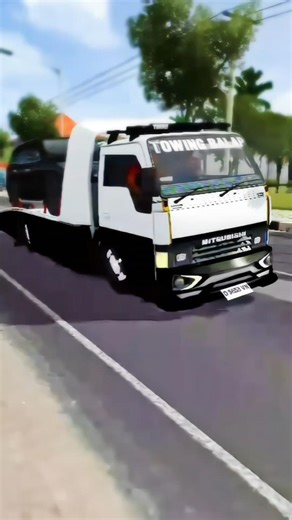 ⚪Mod🔸Truk ragasa towing costum 20 || cinematic bussid terbaru