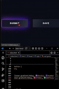 Premium Gradient Glow Buttons with Blur Effect (Pure CSS)