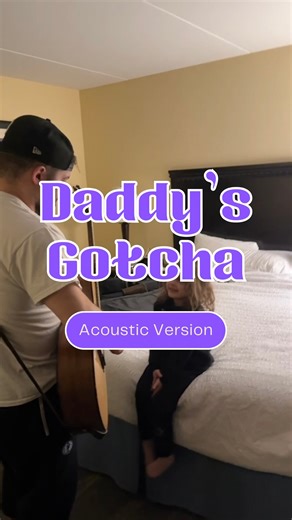 Daddy’s Gotcha, baby girl. Always. When you’ve been cooped up in a hotel for 125 hours because an ice storm knocked out your power, and you’re 3-year-old daughter asks you to sing the song you wrote for her, you always oblige. Should I record this one? Hope y’all enjoy ❤️ | Chris Ferrara