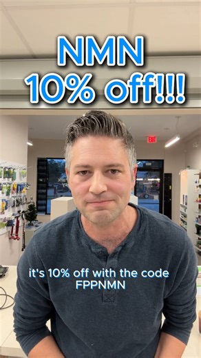 NMN is 10% through the end of the year! Get the code in the video! | Forest Park Pharmacy