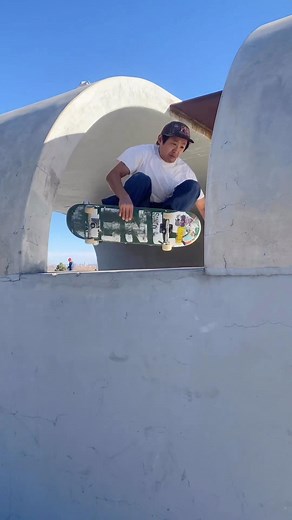 @asiangeoff with a 2 piece at our Ulysses Skate Park in Golden, CO ! 💥🛠😱 #teampainskateparks | Team Pain Skateparks
