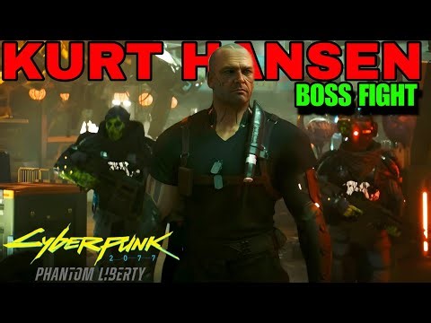 Kurt Hansen Final Boss Fight Cyberpunk 2077 Phantom Liberty