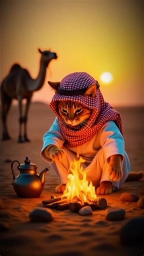 Middle Eastern Tabby Cat 🐈 #cat