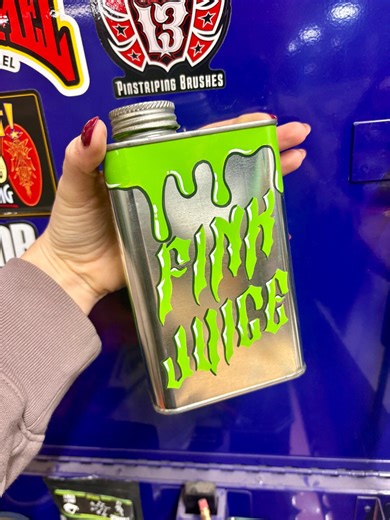 Fink Juice- Rat Fink Inspired Painted Metal Can - Etsy