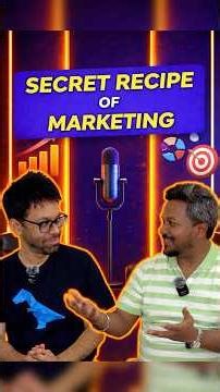 The Right Way to Do Marketing | Strategy, Tips & Insights | ft. Satyajit Bagchi #podcast #shorts