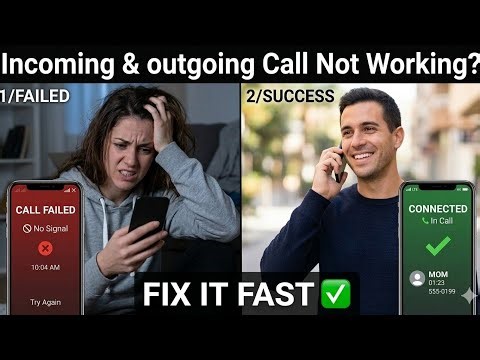 How to fix Incoming and outgoing call not working problem on Android phone 2026