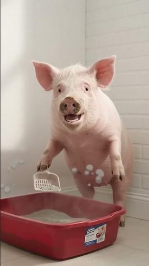 Jennifer pig Johnny pig Pig Litter MAX commercial