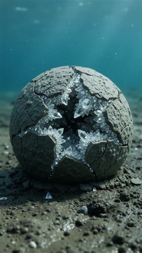 These Giant Stone Spheres Grew Like Pearls 🪨🌊 #nature