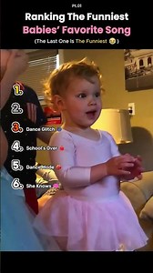 Ranking the Funniest Babies’ Favorite Song Moments 🎶😂 #funny #comedyshorts