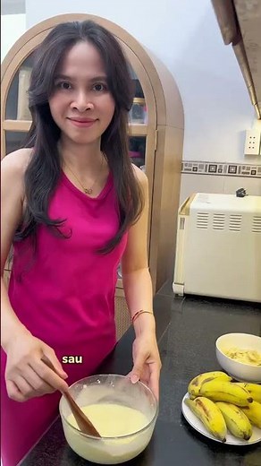 Cách làm bánh chuối hấp siêu đơn giản mà ngon