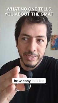 What Nobody tells you about GMAT prep