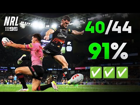 Nathan Cleary's 2025 (Panthers) Goal Kicking has been next level! | NRL on Nine