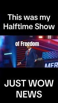 This was my halftime