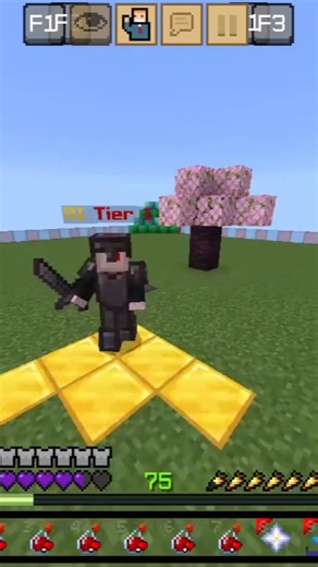 me pvp with tier 1 pvper Ai bot map #minecraft #gaming
