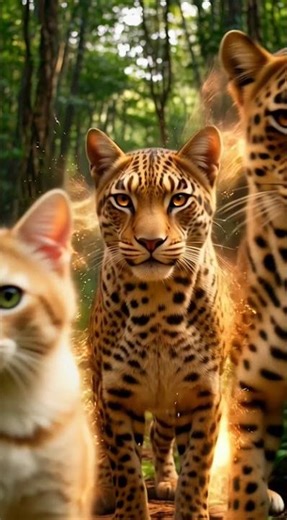 Jaguar + Cat #zoogenix #hybridcat