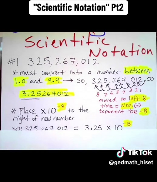 Understanding Scientific Notation for the GED Test