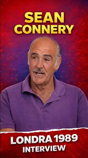 SEAN CONNERY – LONDON 1989 INTERVIEW