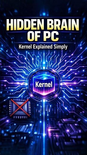 What is kernel ? #Kernel #CPU #OS #CS #ComputerScience #SystemCore #SystemCore #viral #shorts