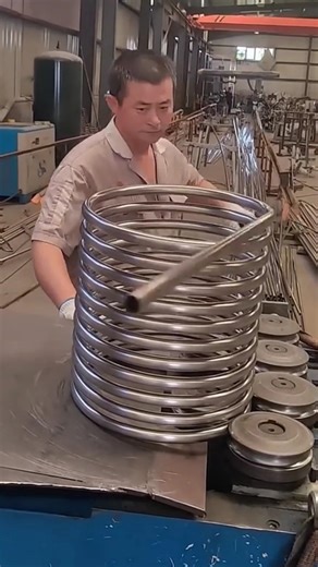 Coiling a Stainless Steel Tube 🌀