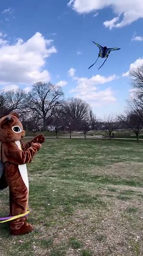 🪁Get ready for the BIG Baltimore KITE FEST 🪁 APR 6 | 12-4PM at Patterson Park! @friendsofpattersonpark special shout out to 🐿️ Nutty the squirrel 🌰 and their excellent flying skills! #pattersonpark #kitefest #thebigbaltimorekitefest | Creative Alliance
