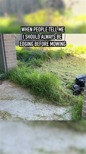 Mowing the Lawn vs. Edging: Which Comes First?