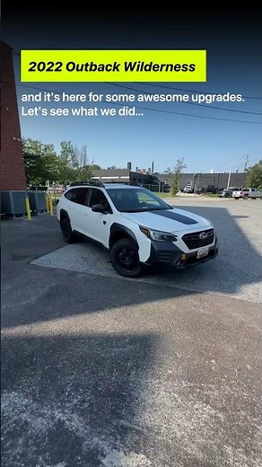 Lifting this 2022 Subaru Outback Wilderness with a 2” RalliTek Lift Kit