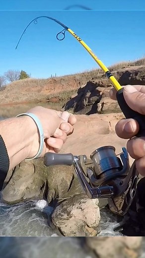 Waterfall fishing! wow | Chasing the Moby