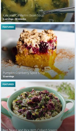 Are you looking for plant-based holiday recipe ideas? Access tons of recipes by downloading our *FREE* Vegan Kickstart app! There’s a link to download the app here: https://www.pcrm.org/vegankickstart | Physicians Committee for Responsible Medicine