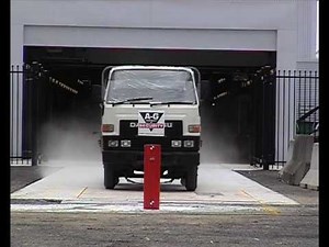 Bollard Crash Test (front view) AG Security