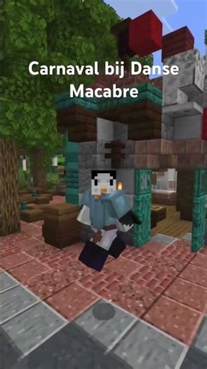 Carnaval bij Danse Macabre #minecraft #efteling #themepark #carnaval #fyp