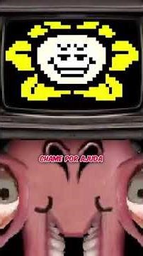 zerando undertale enquanto dublo o Ômega flowey pela primeira vez! hehe (parte 2) 🤫🤫