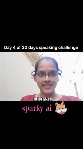 Sarala Devi on Instagram: "This Free AI App Gives You Unlimited English conversations | Sparky AI . . . The app that can solve all your English speaking problems. If you don't have a partner, just use this app to have unlimited conversations in English. You can use this app to practice English speaking at any time, from anywhere. This is a free app that allows you to practice speaking English at your own pace on various topics. . . . #trendingreels #instagramreels #speakingenglish #sparkyai #sar