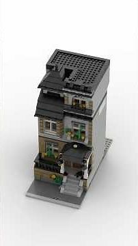 How to build a LEGO modular building for a city