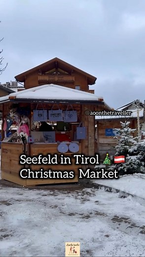 Experience the Magic of Christmas in Seefeld in Tirol! ✨🎄 Surrounded by the majestic Austrian Alps, the Seefeld Christmas Market is a festive escape like no other! ❄️ Wander through cozy wooden stalls illuminated by sparkling lights, discover unique handmade gifts, and savor the aromas of freshly baked treats that capture the essence of the season. 🎁 Highlights You’ll Love: ✨ Breathtaking Alpine scenery: A picturesque backdrop of snow-dusted mountains. ✨ Delicious local treats: Indulge in warm