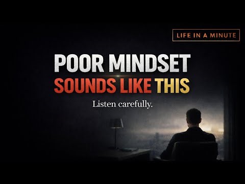 Poor Mindset Sounds Like This (Change Your Thinking)