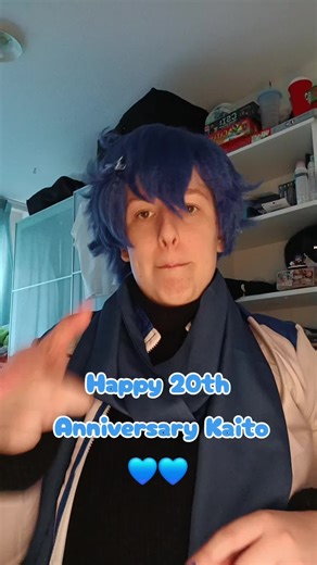 💙💙Happy 20th Anniversary Kaito💙💙 #cosplay #kaito #vocaloid #kaitocosplay #kaitovocaloid