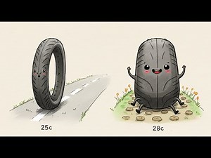 【徹底比較】ロードバイクタイヤ 25c vs 28c あなたに最適なのはどっち？ 乗り心地・スピード・選び方の完全ガイド
