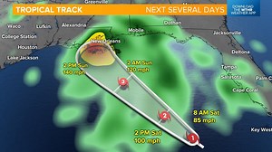 Live Doppler 13 Blog: Hurricane Ida is gaining strength in the Gulf