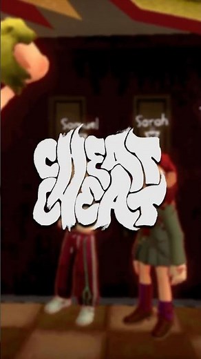 This game is literally about CHEATING in class... | #cheatcheat