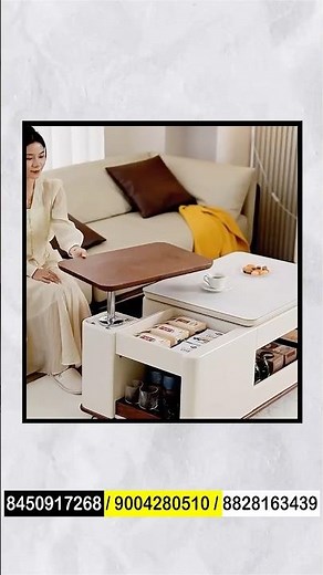 How a Hydraulic Lift-Up Table Mechanism Works | Coffee Table Lifting Hardware #sofafactory