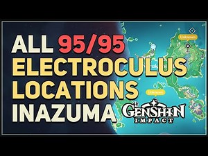 All 95 Electroculus Locations Genshin Impact