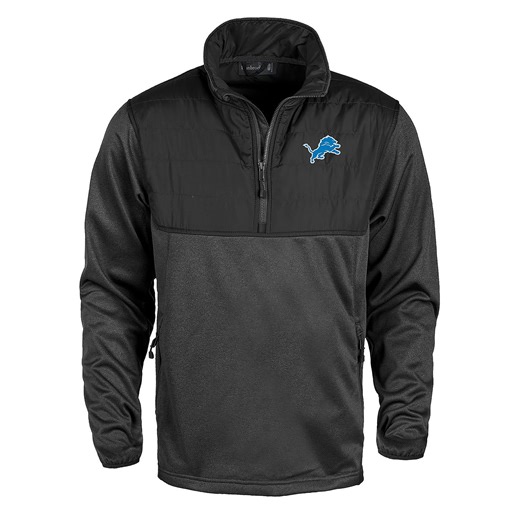 Detroit Lions Adult Quarter-Zip Pullover Jacket - Samsclub.com