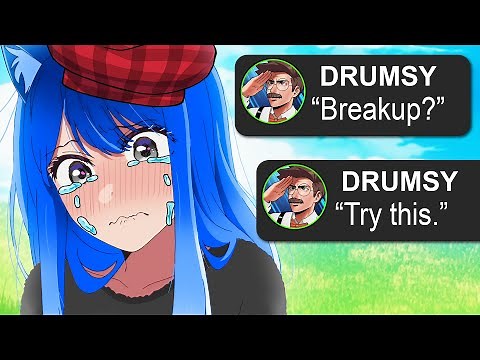 She went through a breakup, so I made a special game for her.